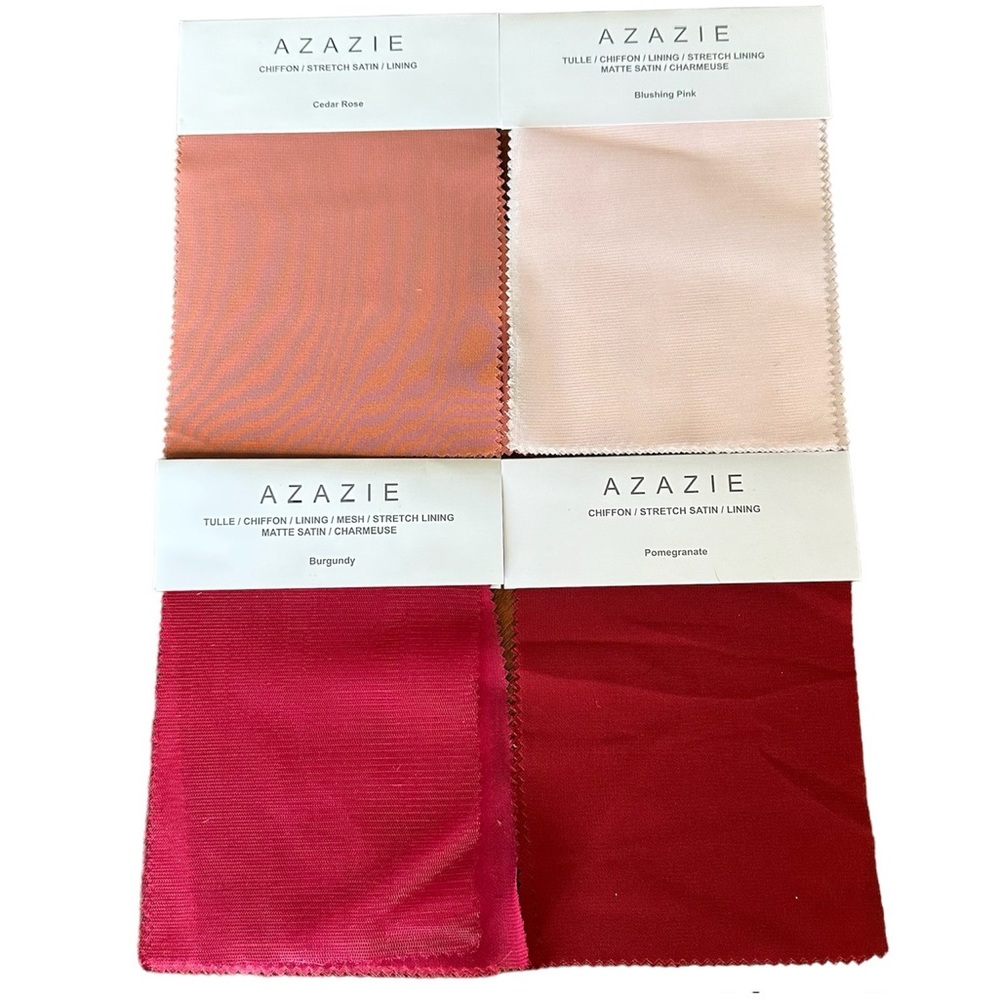 Azazie Fabric Samples